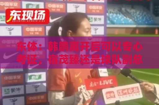 东体:韩鹏离开后可以专心考证,宿茂臻还是球队副总 东体:韩鹏离开后可以专心考证,宿茂臻还是球队副总